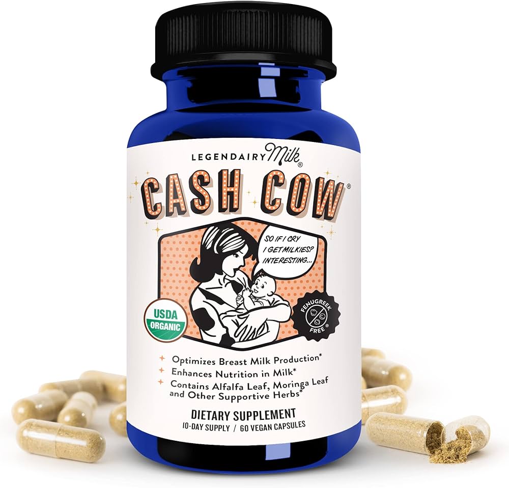 Legendairy Milk - Cash Cow, 60 Vegan Capsules