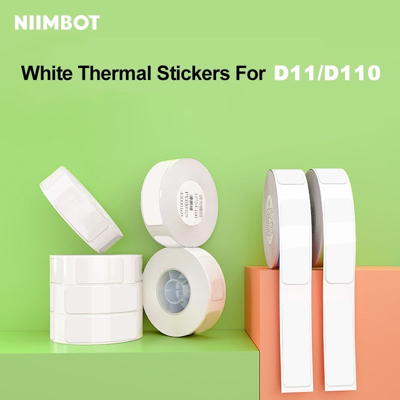 Niimbot label stickers (B21/D11) - White